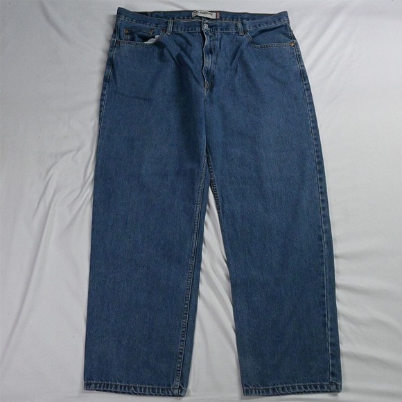 Levis 42 x‎ 30 550 Relaxed Fit Medium Stonewash Denim Jeans - Picture 1 of 12